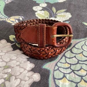 Talbots leather belt